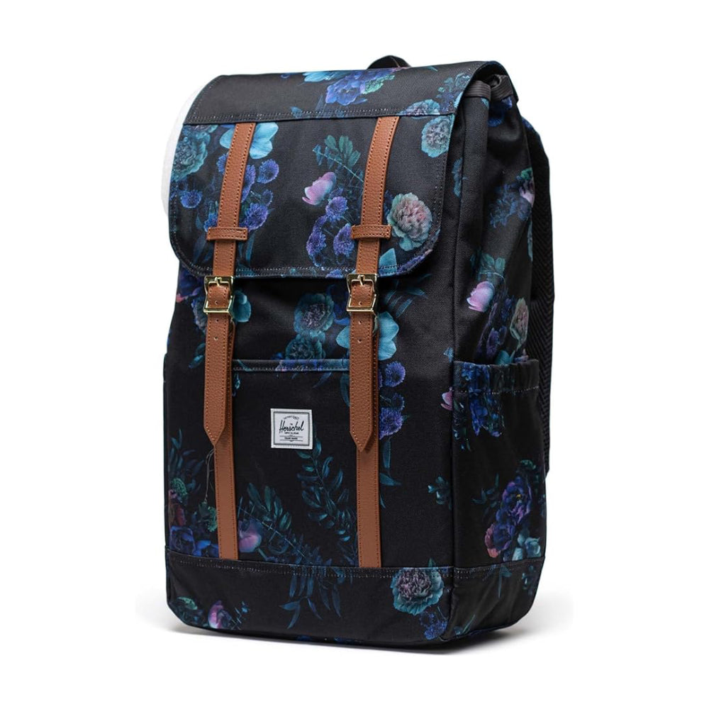 Mochila Herschel Retreat de 23 l con diseño floral de noche