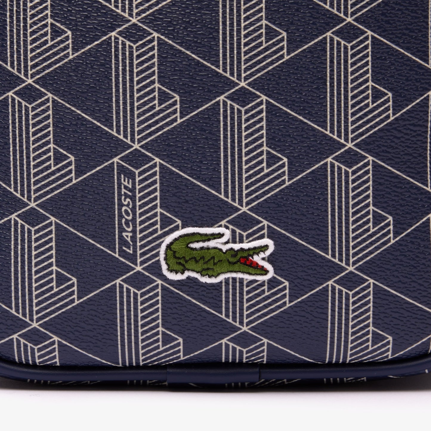 Lacoste The Blend Keychain Feature Shoulder Bag - Navy Blue