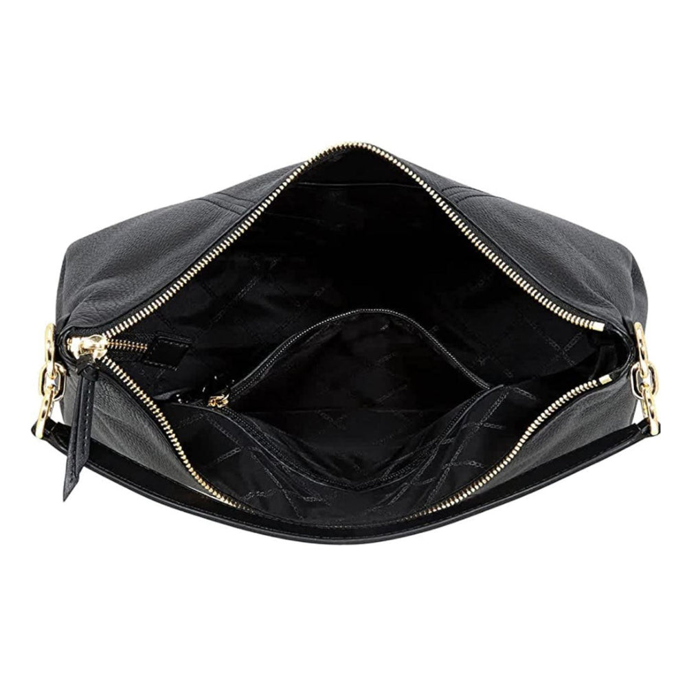 Michael Kors Sienna Large Convertible Shoulder Bag - Black