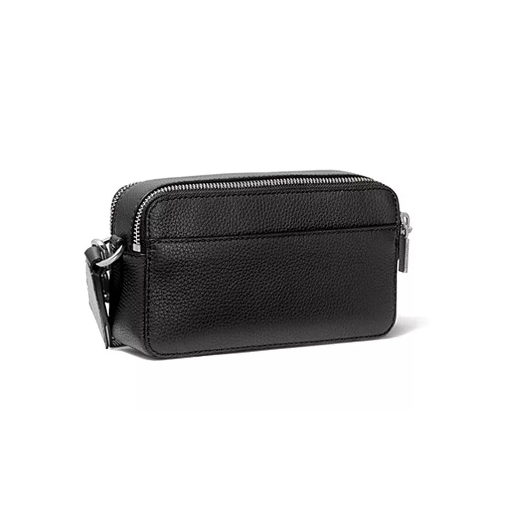 Michael Kors Jet Set Small Double-Zip Camera Bag - Black