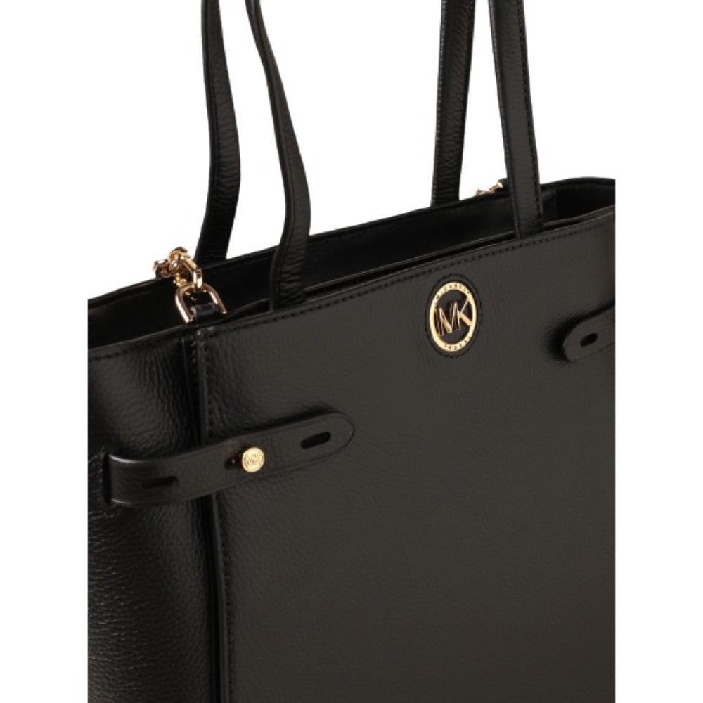 Michael Kors Carmen Large Tote Bag - Black/Gold