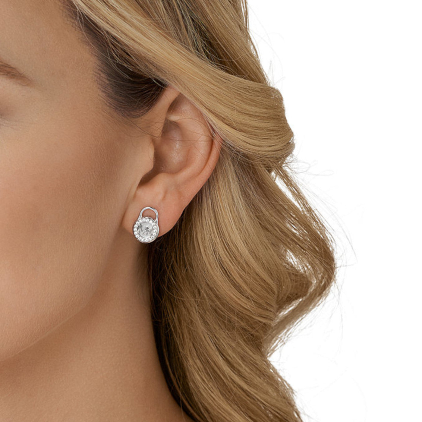 Pendientes con cierre de nácar para mujer de Michael Kors en plata de ley