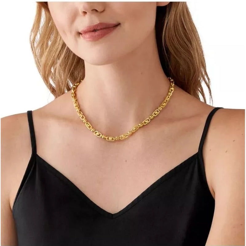 Michael Kors Premium Gold Astor Link Chain Necklace