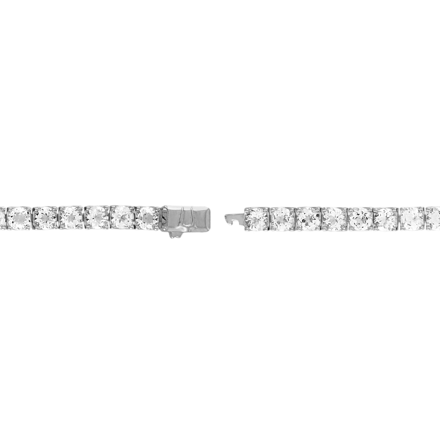 Bulova Men's Topaz Tennis Bracelet