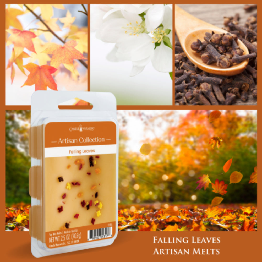 Candle Warmers Artisan Falling Leaves Wax Melts 2.5 oz