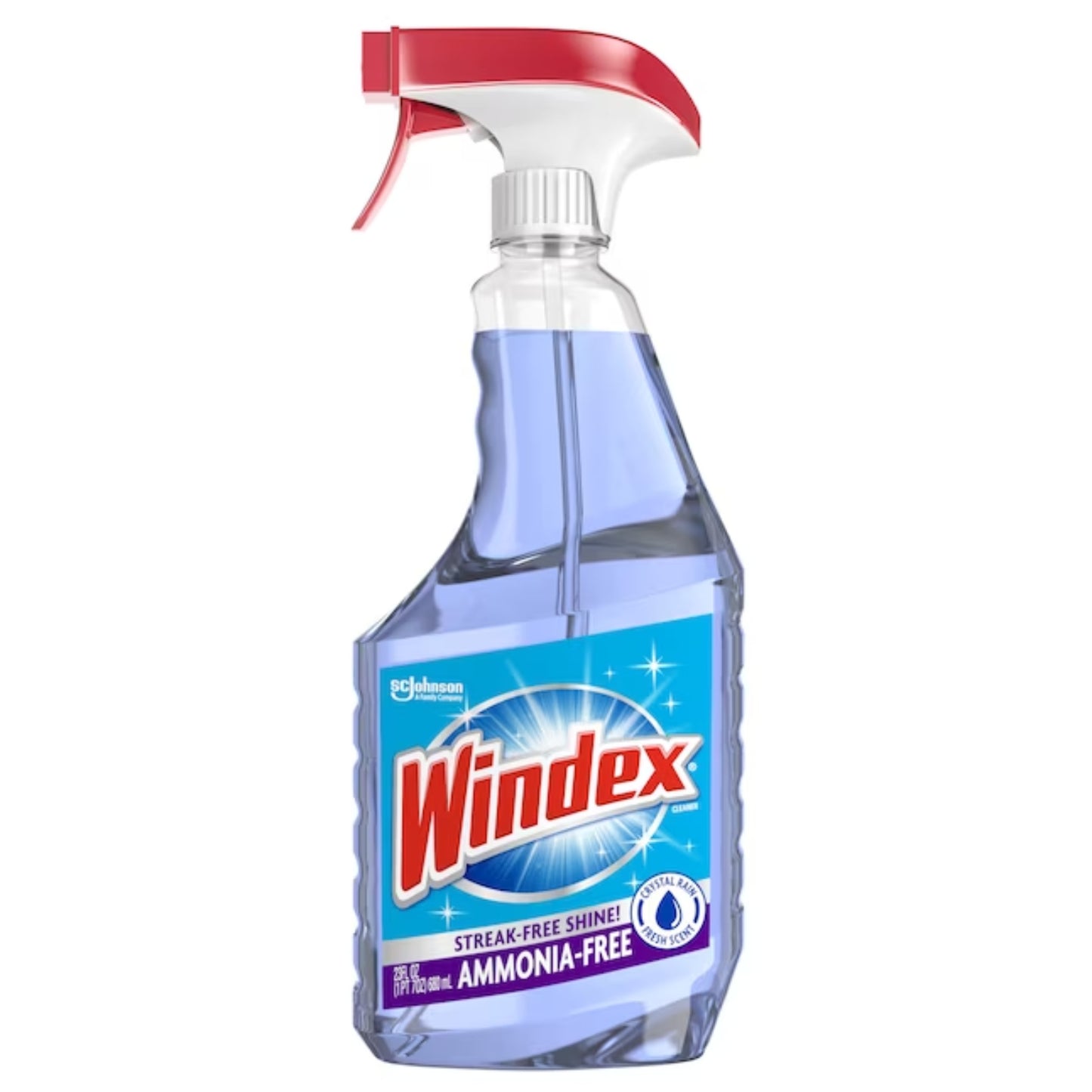 Limpiador de vidrios sin amoníaco Windex de 23 oz