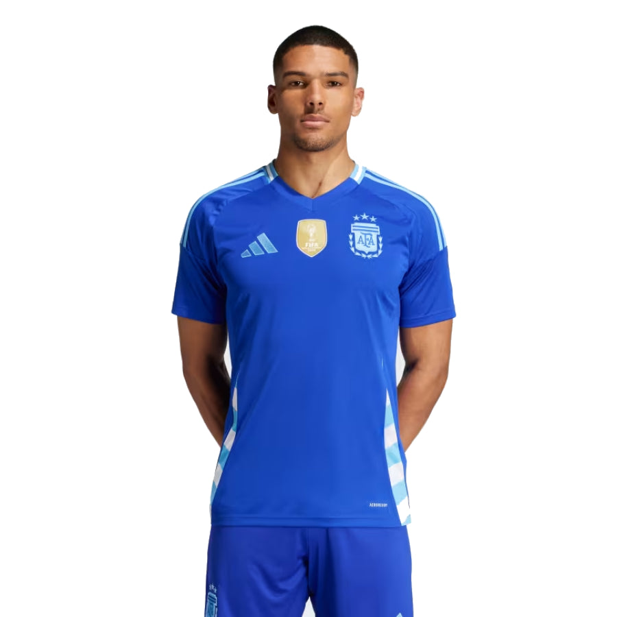 Adidas Argentina 2024 Home Stadium Large Away Jersey - Lucid Blue/Blue Burst