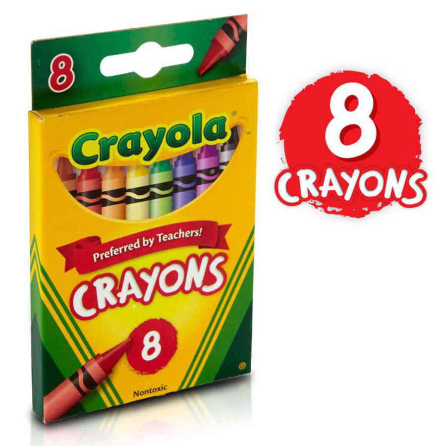 Crayones Crayola (8 piezas) - Multicolor