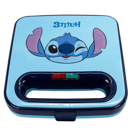 Uncanny Brands WM2/DIL/LS1 Disney Lilo and Stitch Waffle Maker - Blue