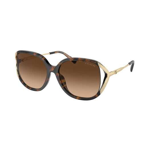 Coach HC8396U56512 Women's Oval Gradient Sunglasses