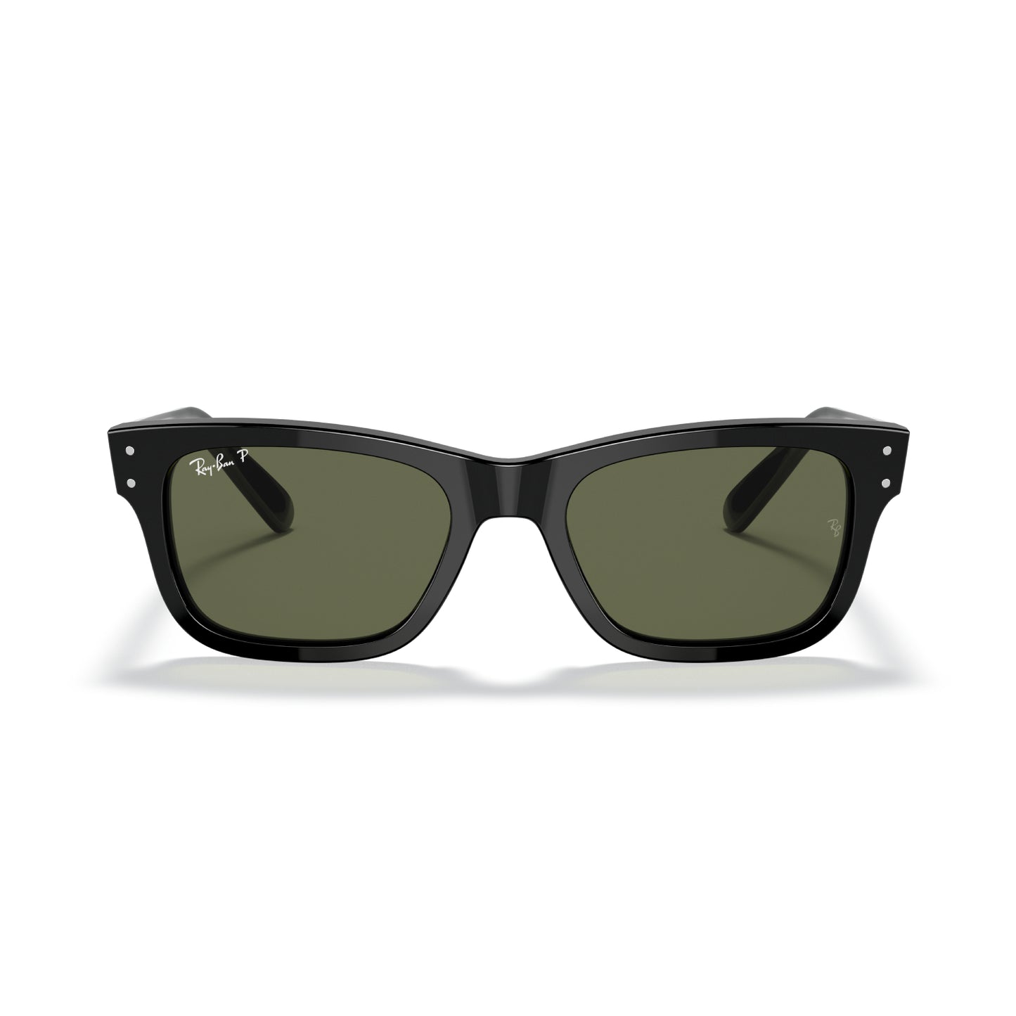 Ray Ban Mr Burbank Black Polar Green Sunglasses