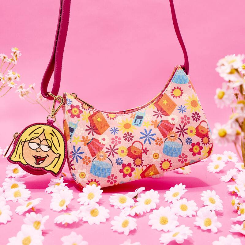 Disney Lizzie McGuire Y2K All-Over Print Crossbody Bag - Pink