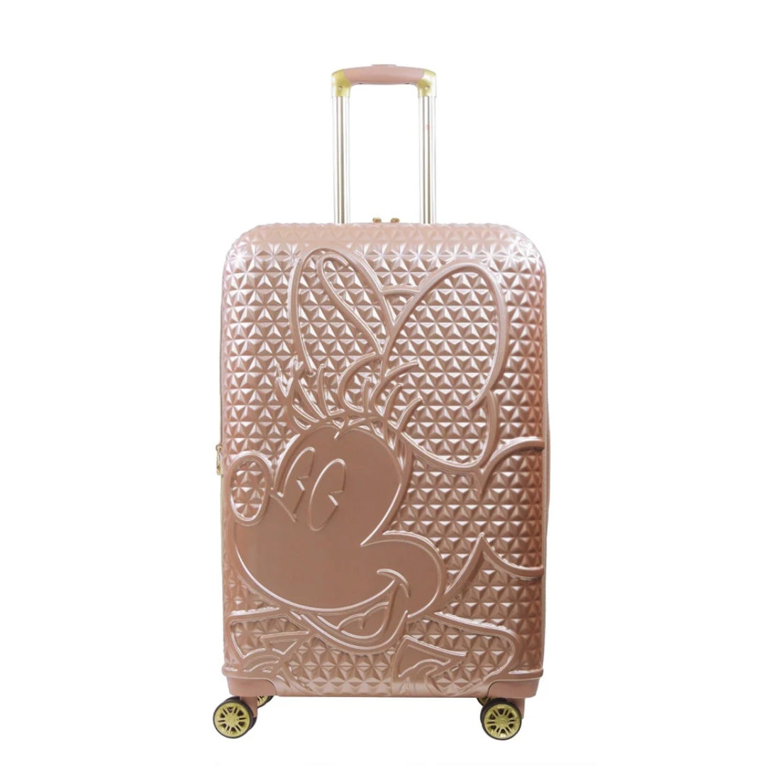 FUL Disney Mickey-Minnie 2 Piece Rolling Suitcase Set