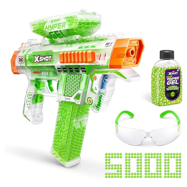 キキ　ライトグリーン　xs XShot Hyper Glow In The Dark Nightstrike Blaster with 5000 Gel