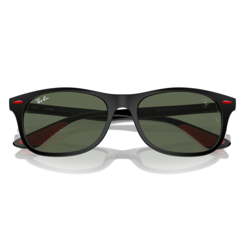 Ray Ban RB4607M55F60 Unisex Square Solid Color Sunglasses