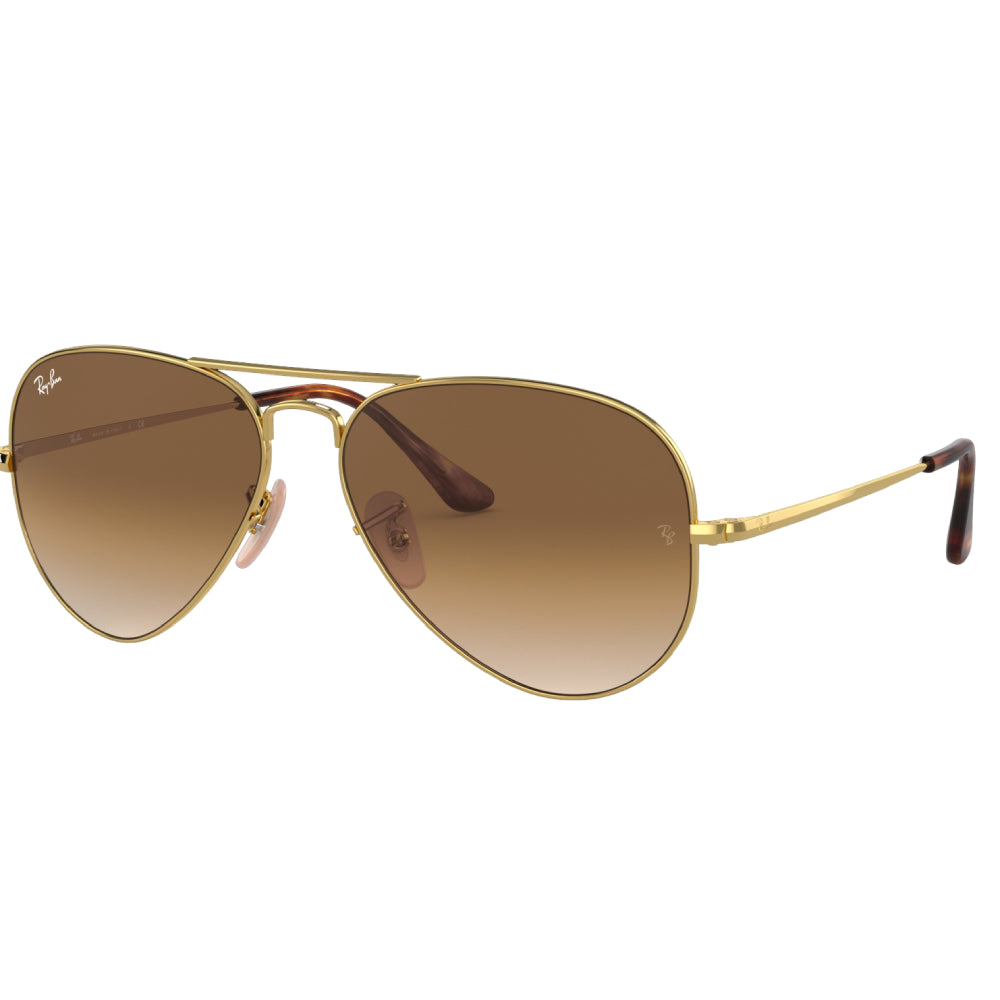 Ray-Ban 0RB3689 Aviator Unisex Pilot Gradient Sunglasses