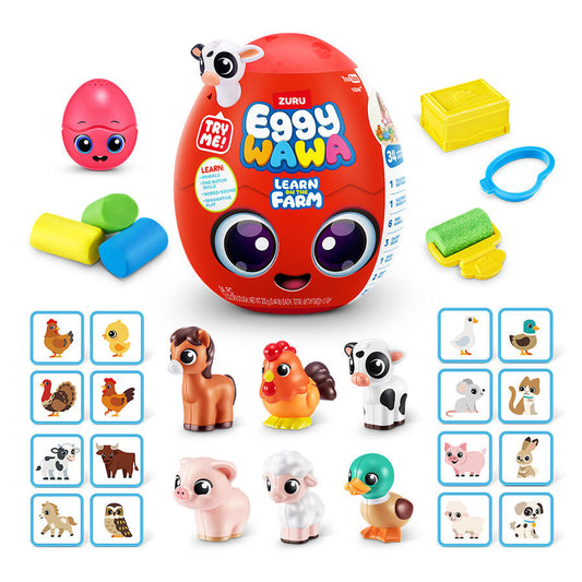 Eggy Wawa Surprise Animal Egg Capsule - Red