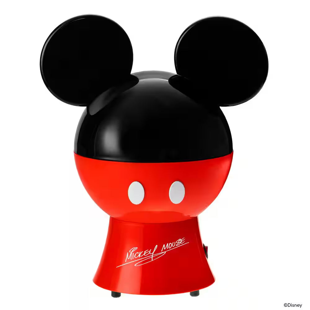 Uncanny Brands POPDIMMM1 Disney Mickey Mouse Popcorn Maker - Red/Black