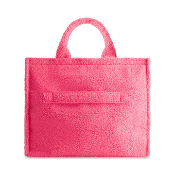 Ful Barbie Large travel Tote Bag with Trolley Strap - Pink