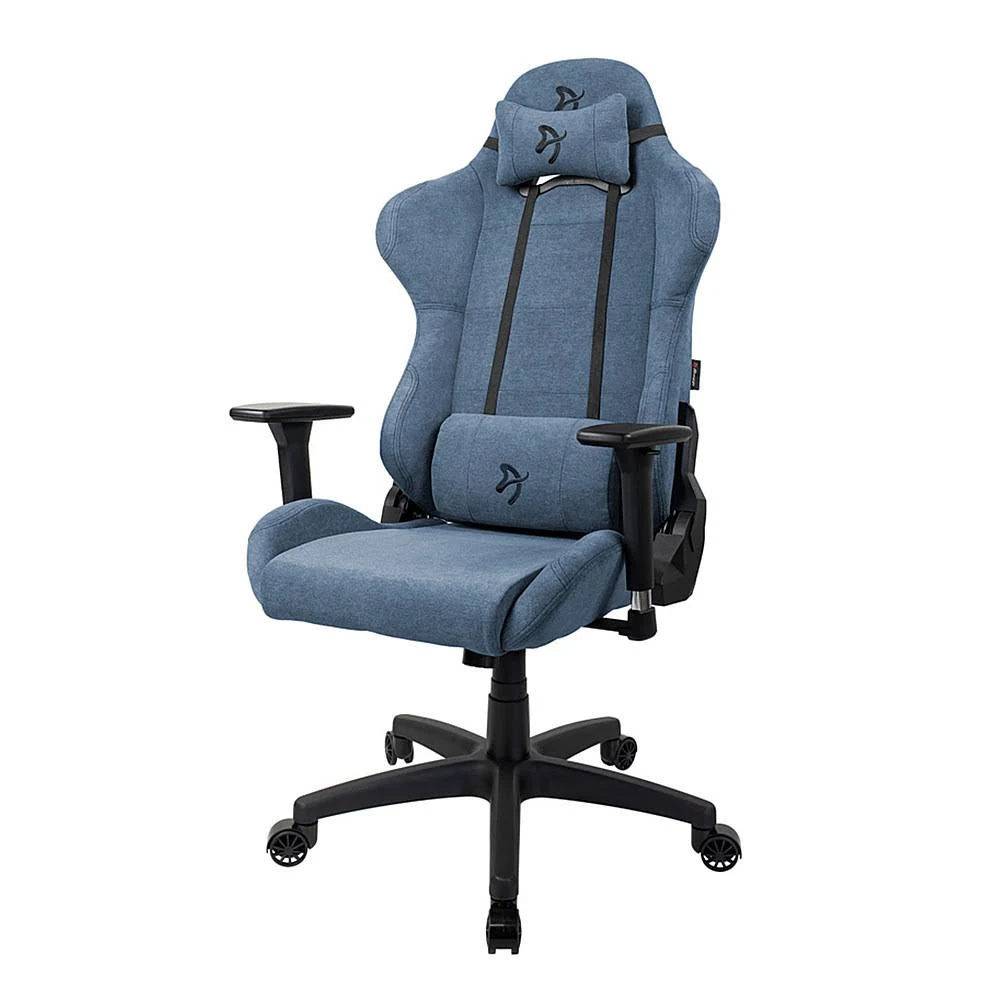 Arozzi Torretta Soft Fabric Gaming Chair - Blue