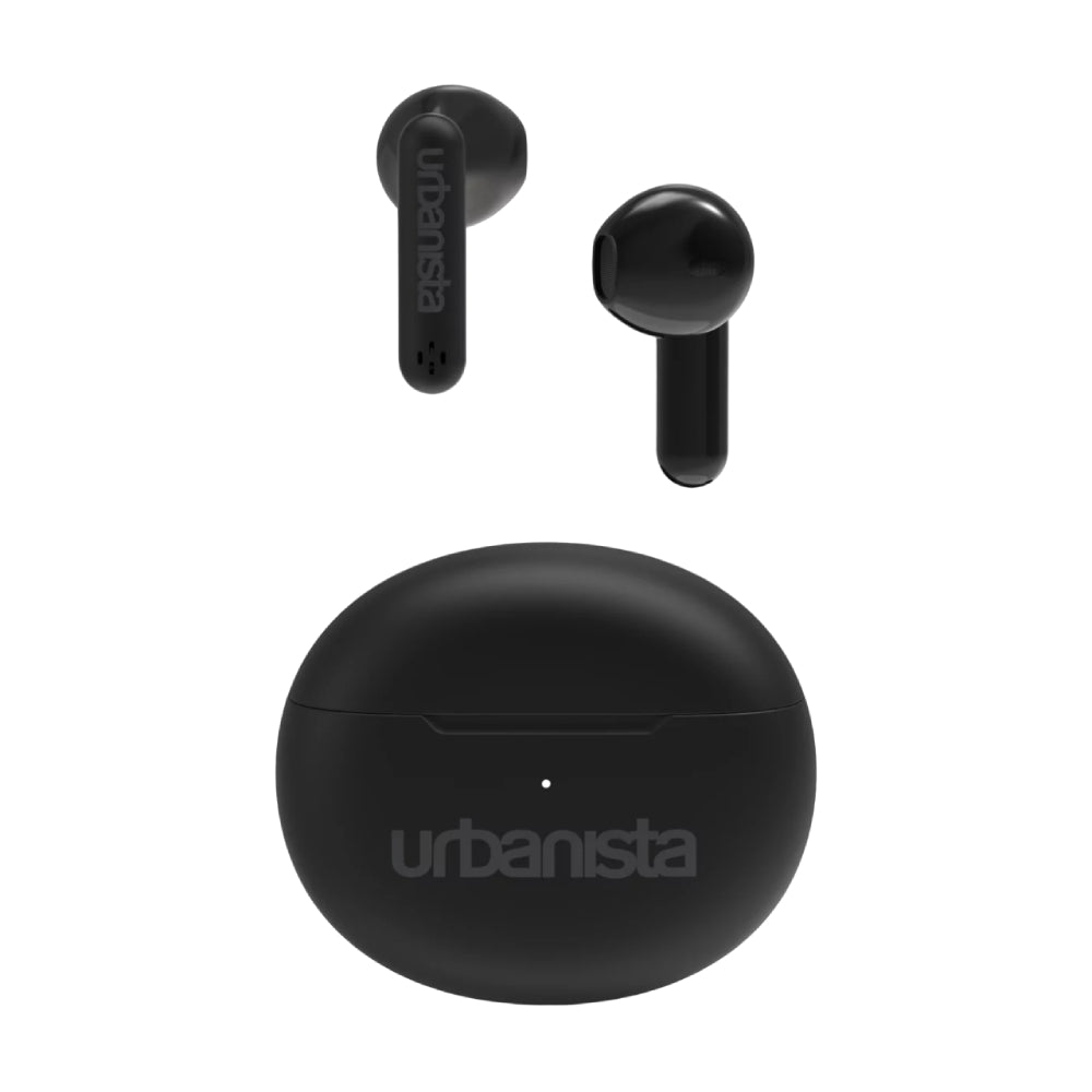 Auriculares inalámbricos auténticos Urbanista 40605 Austin con micrófonos duales - Negro medianoche