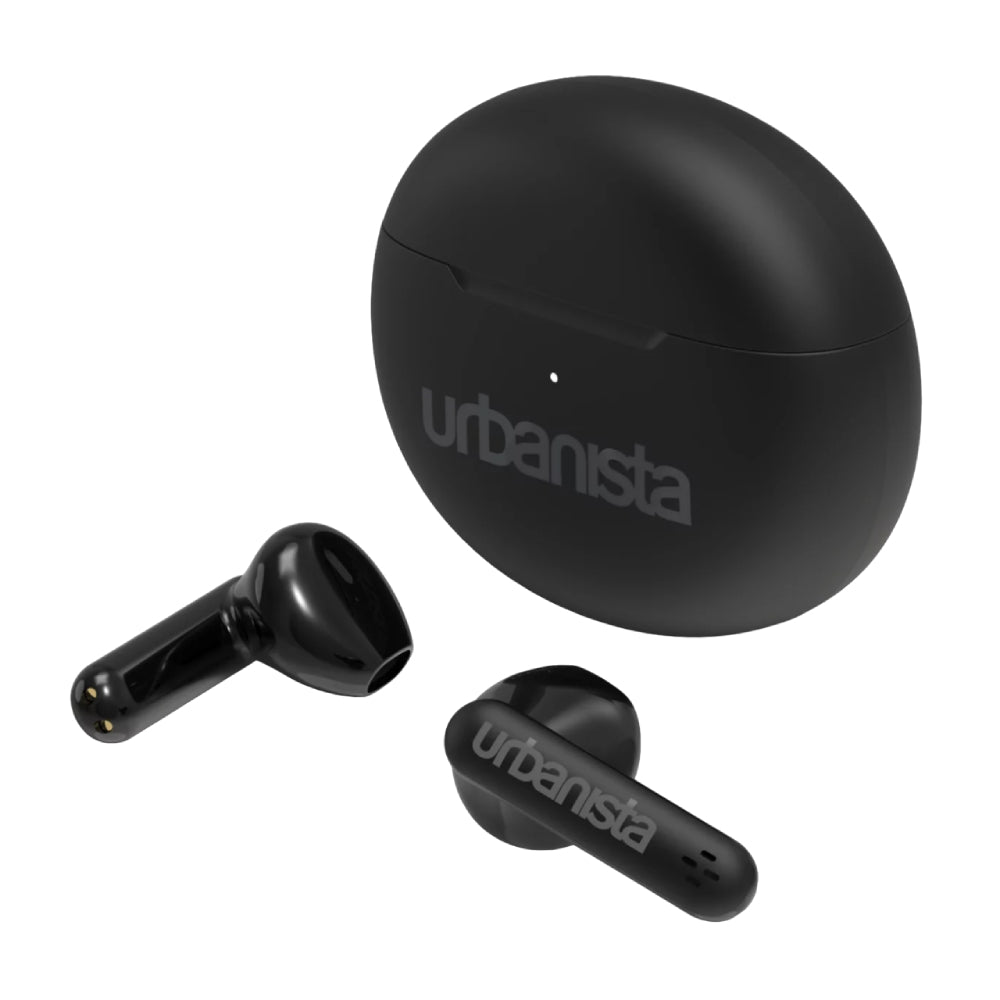 Auriculares inalámbricos auténticos Urbanista 40605 Austin con micrófonos duales - Negro medianoche