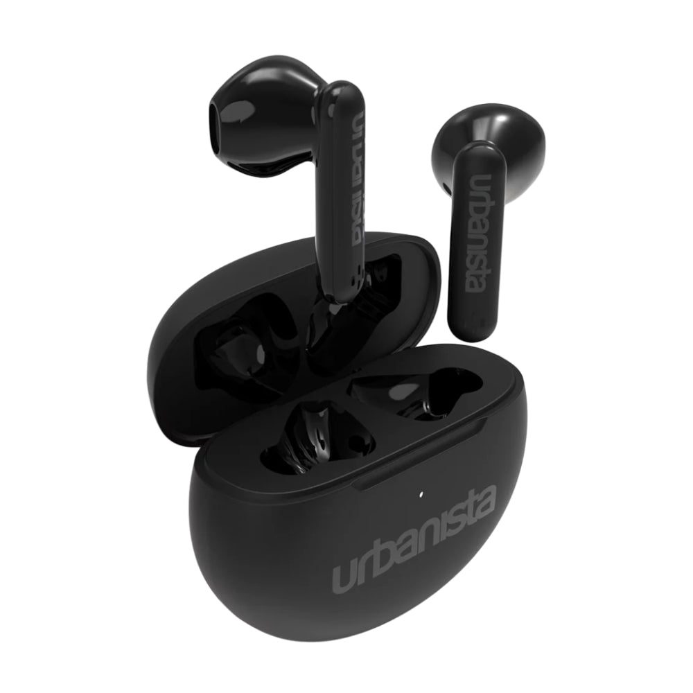 Auriculares inalámbricos auténticos Urbanista 40605 Austin con micrófonos duales - Negro medianoche