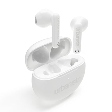Urbanista Austin True Wireless Earbuds with Dual Microphones - White