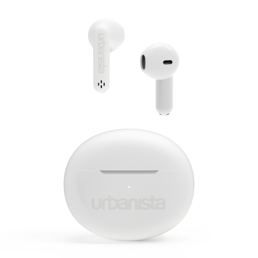 Urbanista 40606 Austin True Wireless Earbuds with Dual Microphones - Pure White