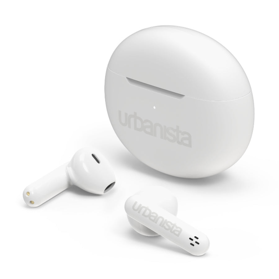 Urbanista 40606 Austin True Wireless Earbuds with Dual Microphones - Pure White