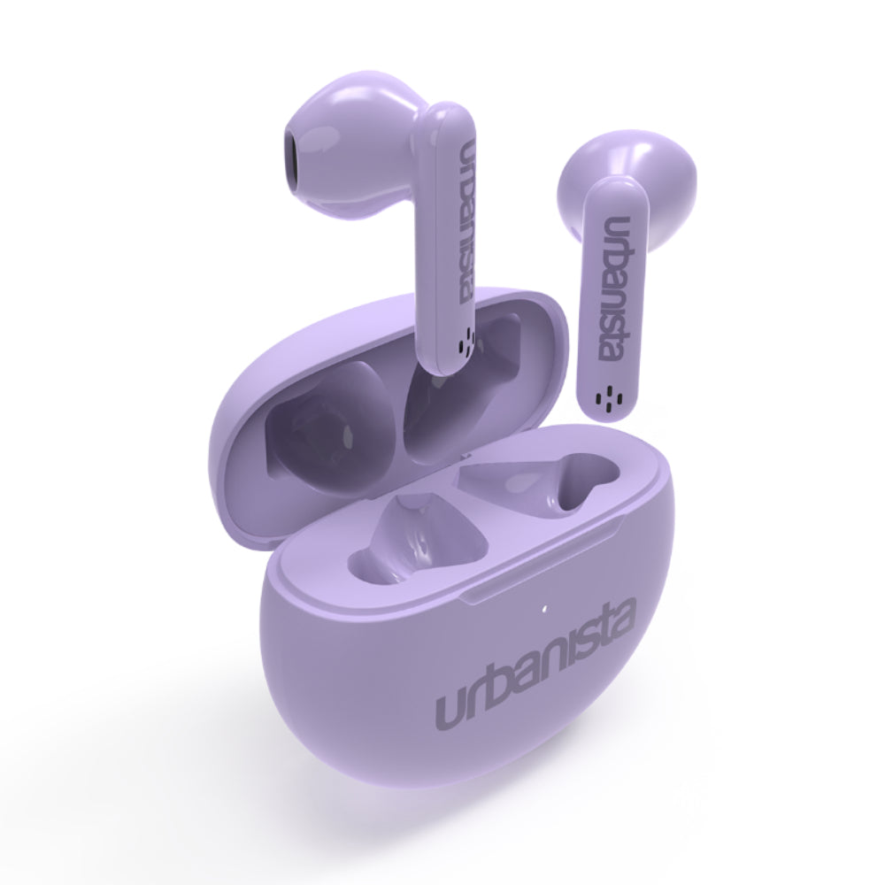 Urbanista 40607 Austin True Wireless Earbuds with Dual Microphones - Lavender Purple