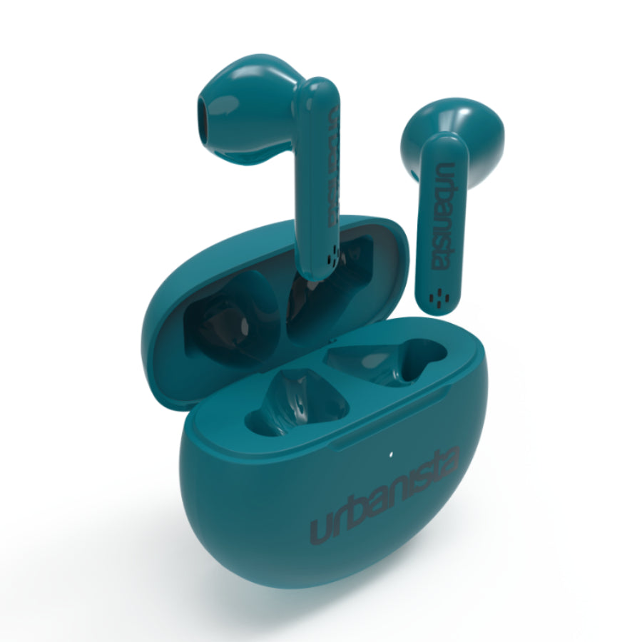 Urbanista 40608 Austin True Wireless Earbuds with Dual Microphones - Lake Green