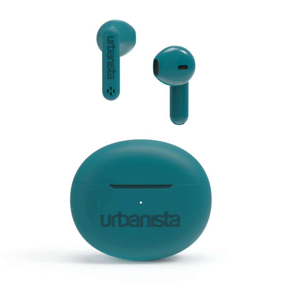 Urbanista 40608 Austin True Wireless Earbuds with Dual Microphones - Lake Green