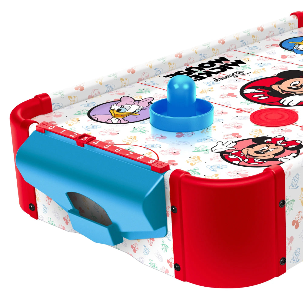 World Tech Toys Mickey Mouse Electronic Air Hockey Table