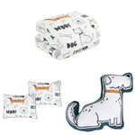 ESCA Woof Friends Kid's Comforter Set (4-Piece) - White