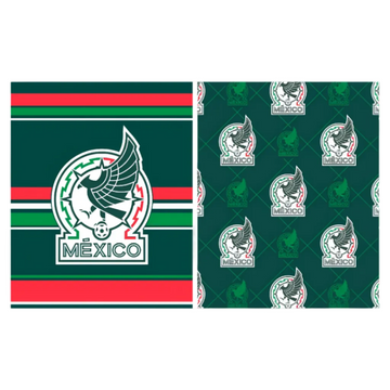 Mexico National Team Queen Reversible Blanket