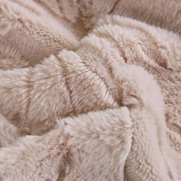 JCrown Anonna Luxury Oversized Throw Blanket - Pink