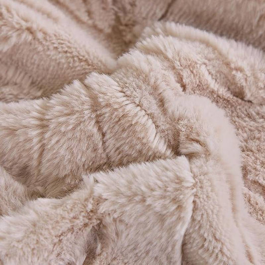 JCrown Anonna Luxury Oversized Throw Blanket - Pink