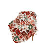 JCrown Double Sided Cookie Patch Holiday Print Throw Blanket