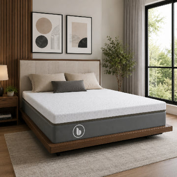 Colchón Blu Sleep Conforma Prime King Size con base de espuma Air Pod - Blanco