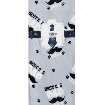 SL Home Fashions Best Dog Dad 50" x 70" Throw Blanket