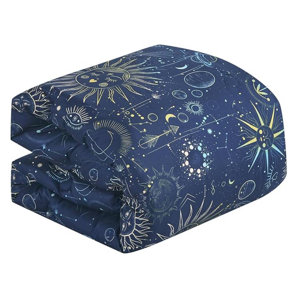 ESCA Astro Kid's Comforter Set (4-Piece) - Blue
