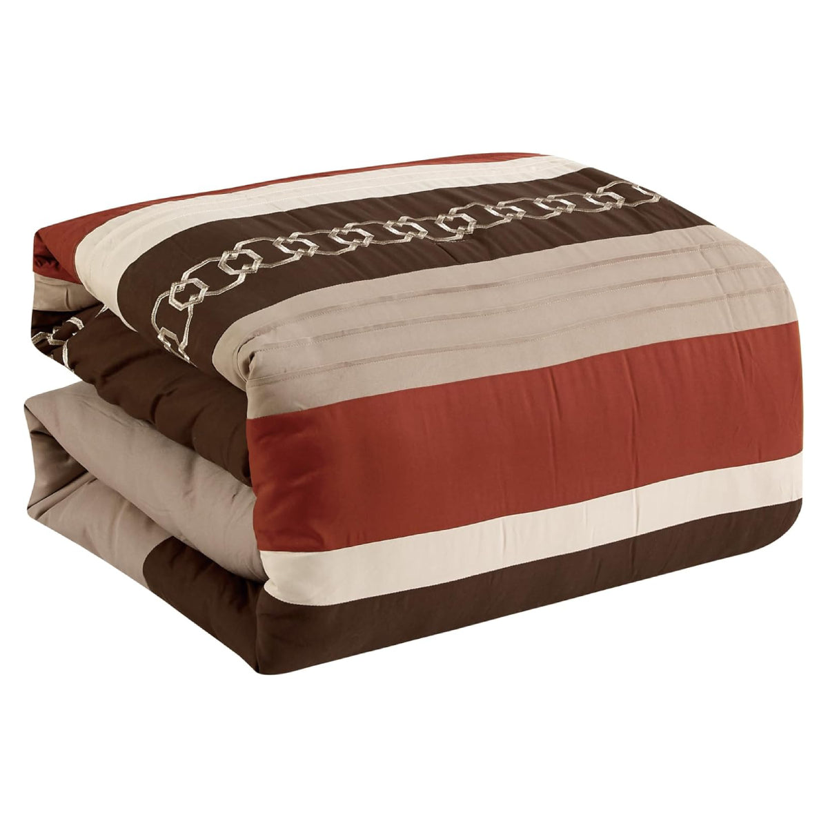 ESCA Chumana Comforter Set (7-Piece) - Brown