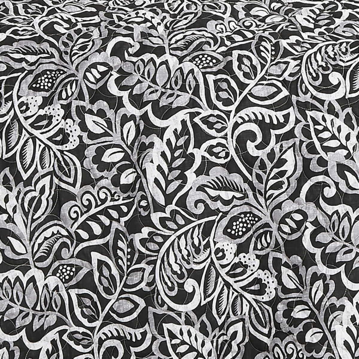 ESCA Oasis Bedspread Set (3-Piece) - Black/White