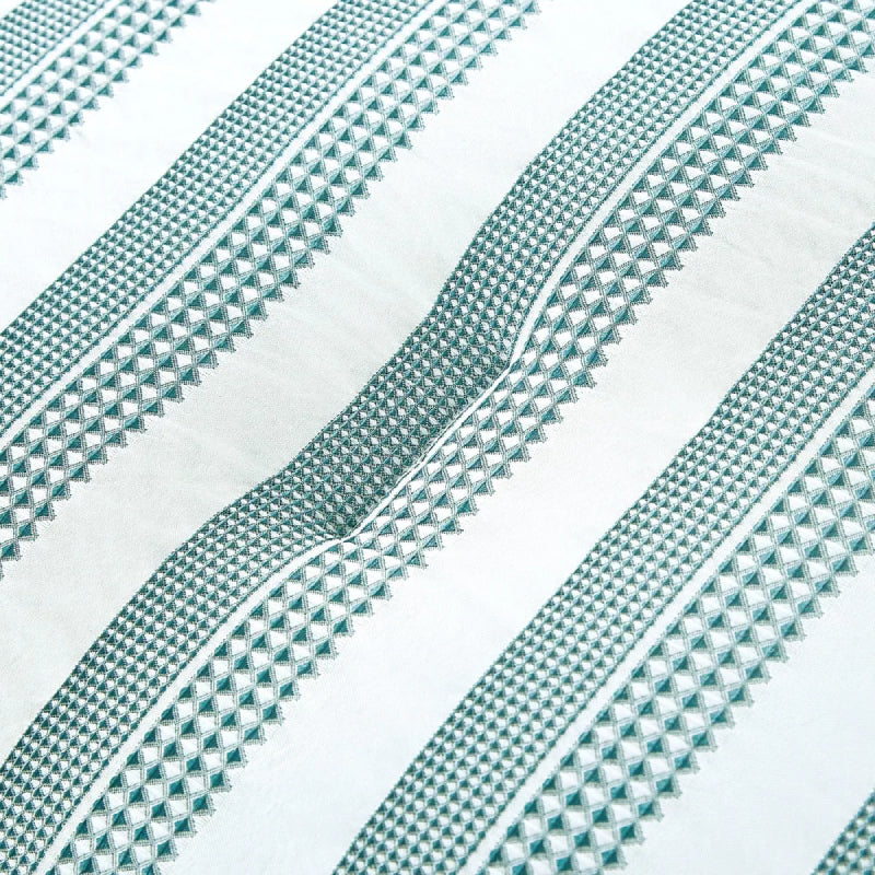 Esca Maisie Queen Size Reversible (5-Piece) Comforter Set - Blue