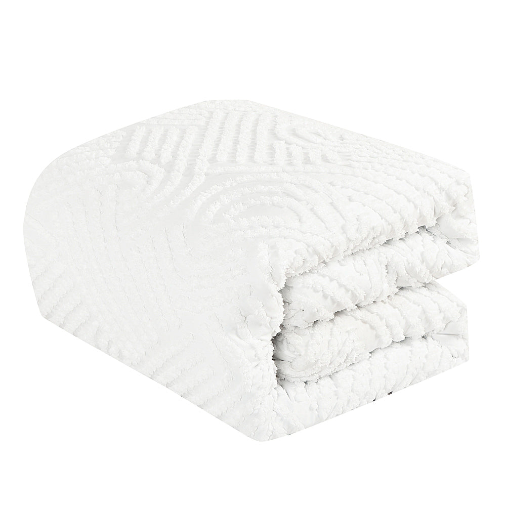 ESCA Arin Luxury Comforter Set (5-Piece) - White