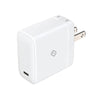 TekYa 45W GaN Single USB-C Port Wall Charger - White