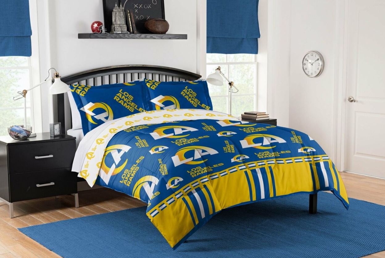 NFL Los Angeles Rams 5-Piece Bed in a Bag Set