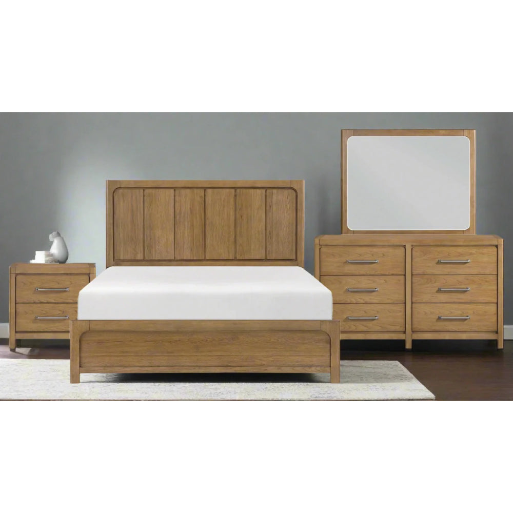 Hudson Storage Bedroom Set (4-Piece) by Homelegance - Brown