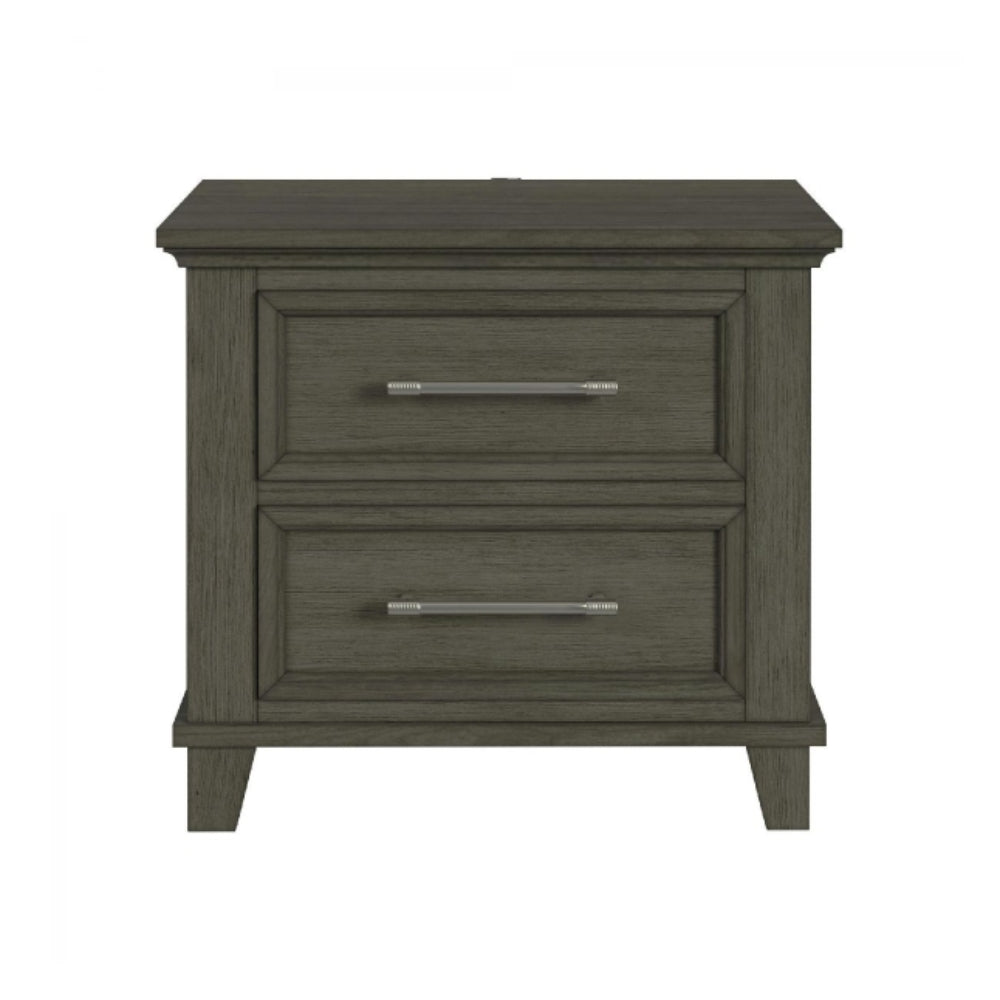 Canterbury Queen Bedroom Set (4-Piece) by Elements - Gray